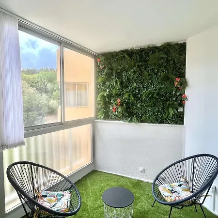 Apartment Confortable Avec Veranda Proche Centre Ajaccio, 2 Couchages, Parking Facile, Inclus - Fr-1-61-613 Ajaccio (Corsica)